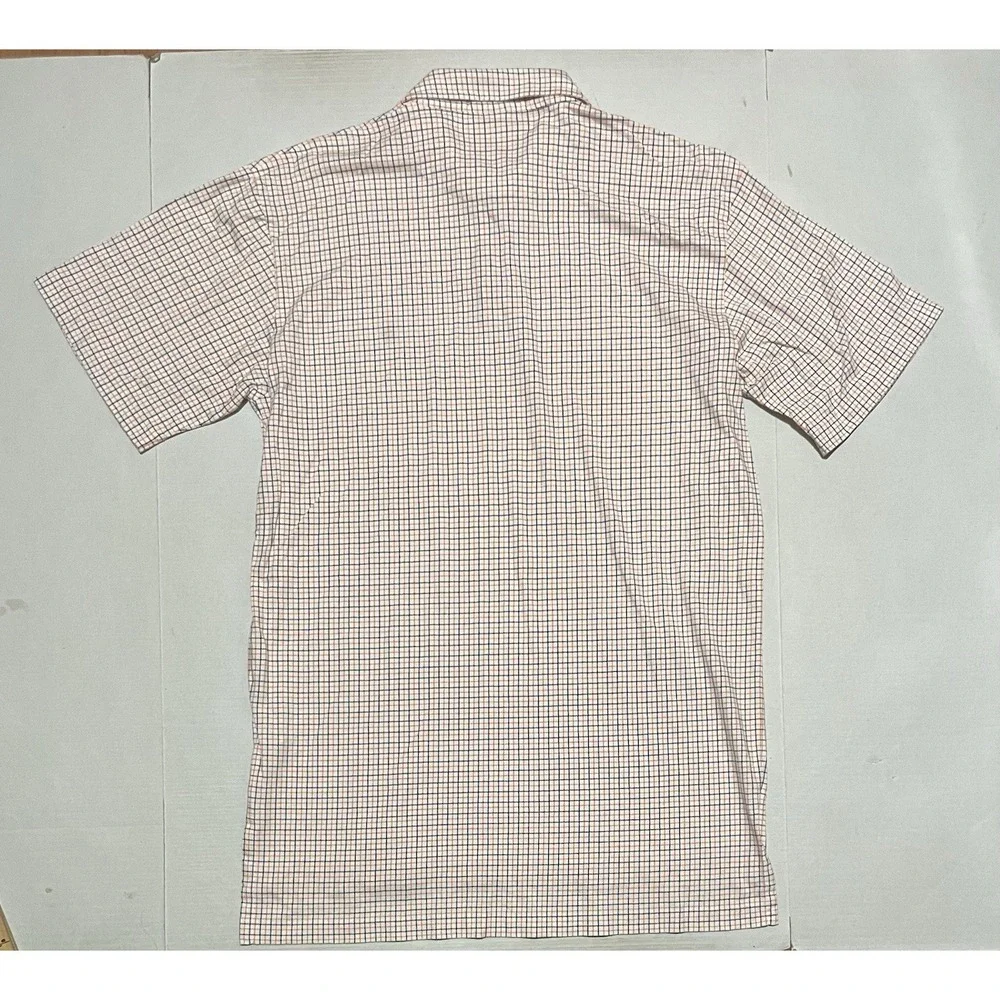 Vintage Y2k Polo Ralph Lauren Polo Shirt Mens Size Large Check Cotton